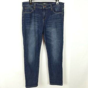 Joe's Jeans Melodie Denim Stretch 28 Zipper Blue